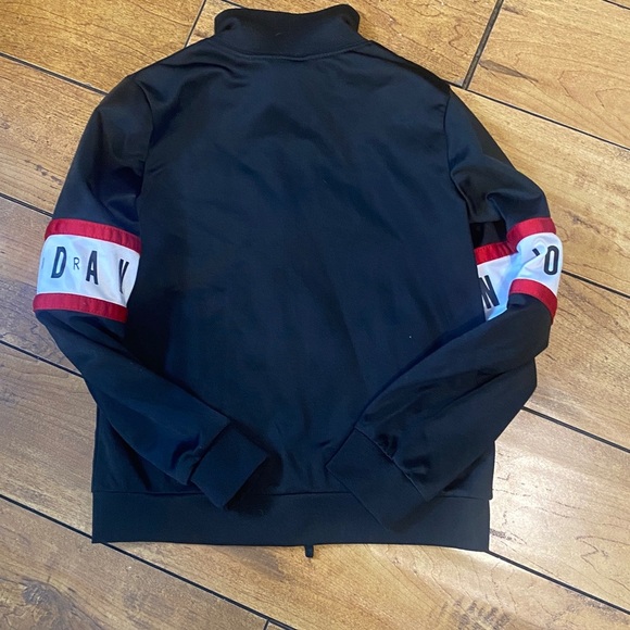 Jordan Black Jacket with Red and White Accents - Picture 5 of 5